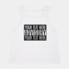 Women's Dancer crop tank top Thumbnail